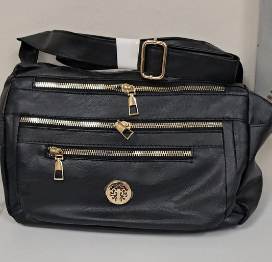 Women's Over Shoulder Black Handbag