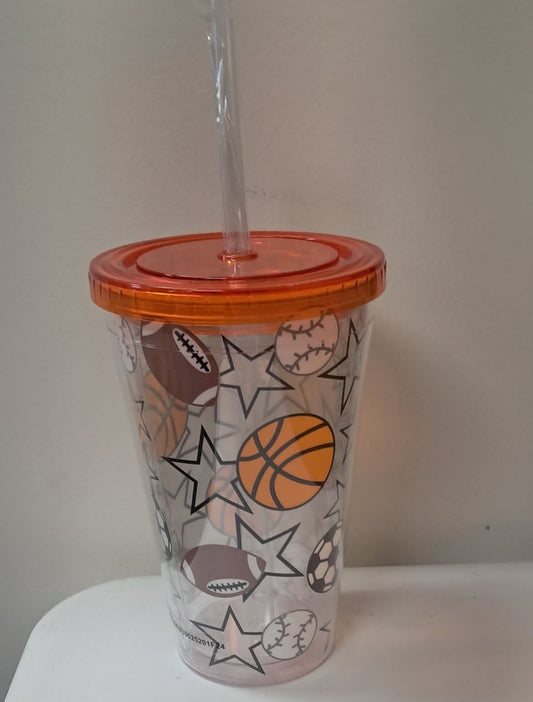 Tumblers- Sports Design- Set of 3