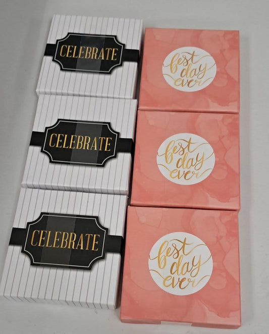 Small Gift Boxes- Set of 6
