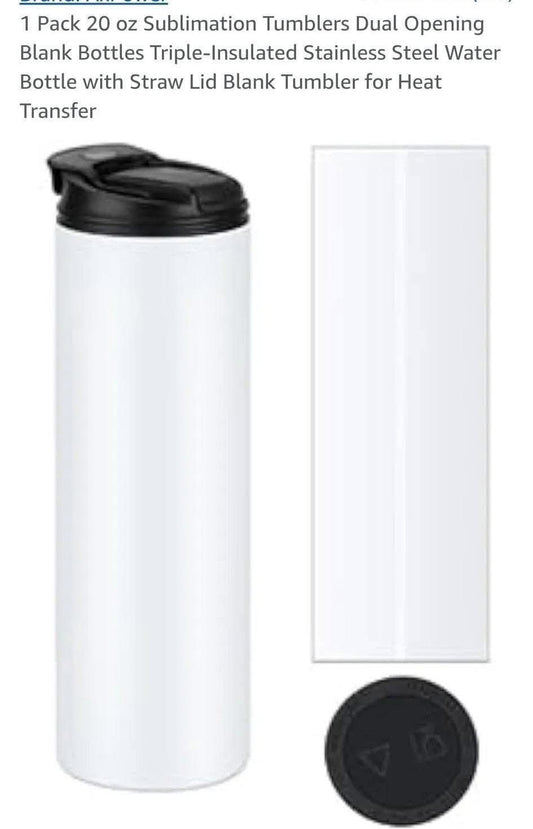 Sublimination Tumbler- 20oz