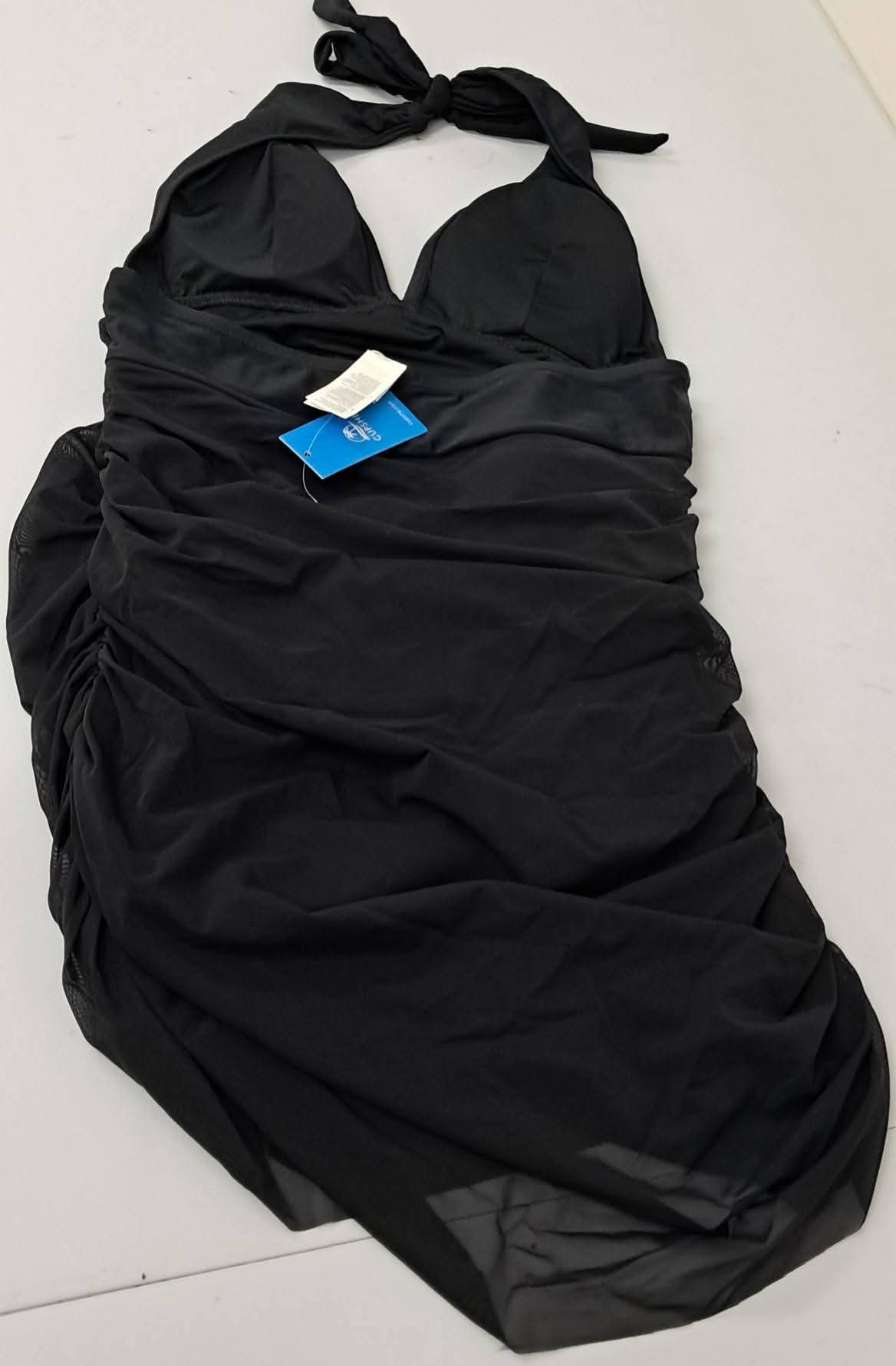 Women's One Piece Swim Suit-BLACK