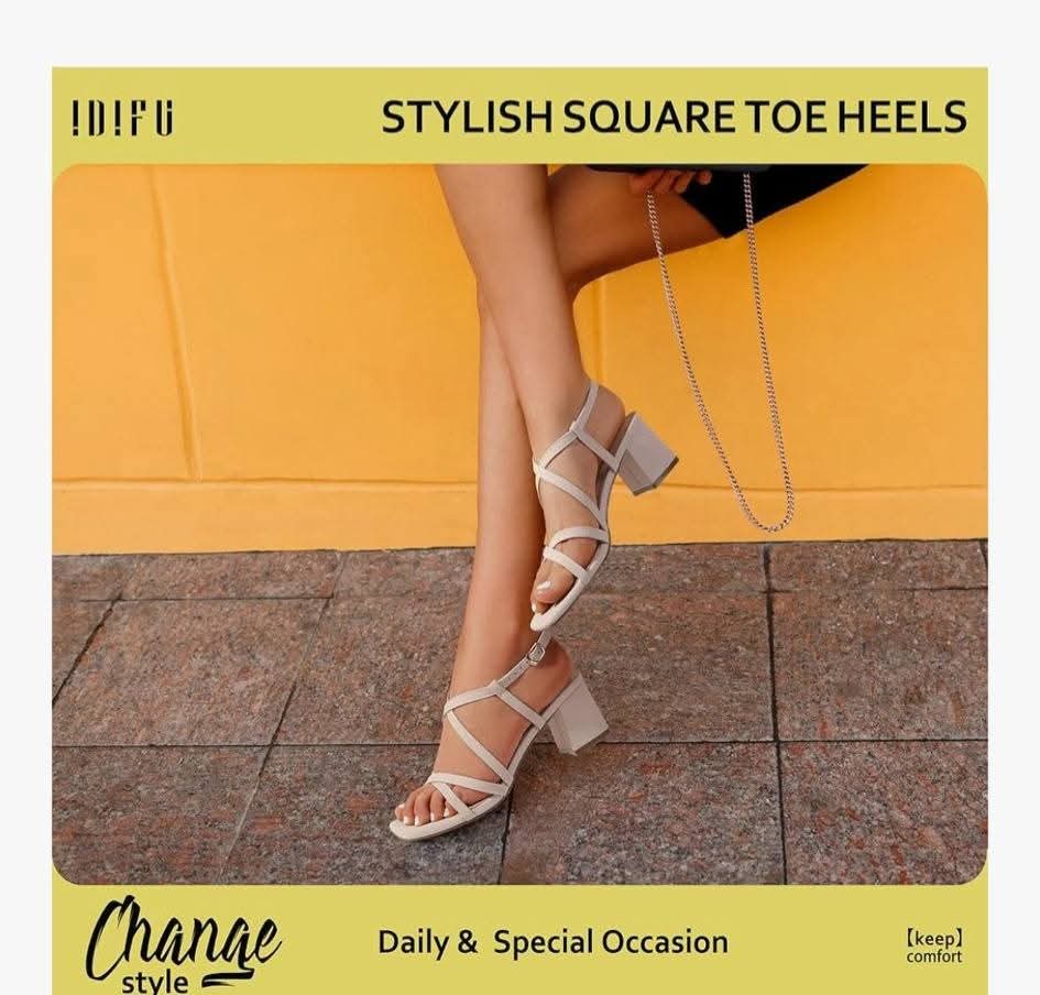 Women's Strappy Slingback Heels-Nude