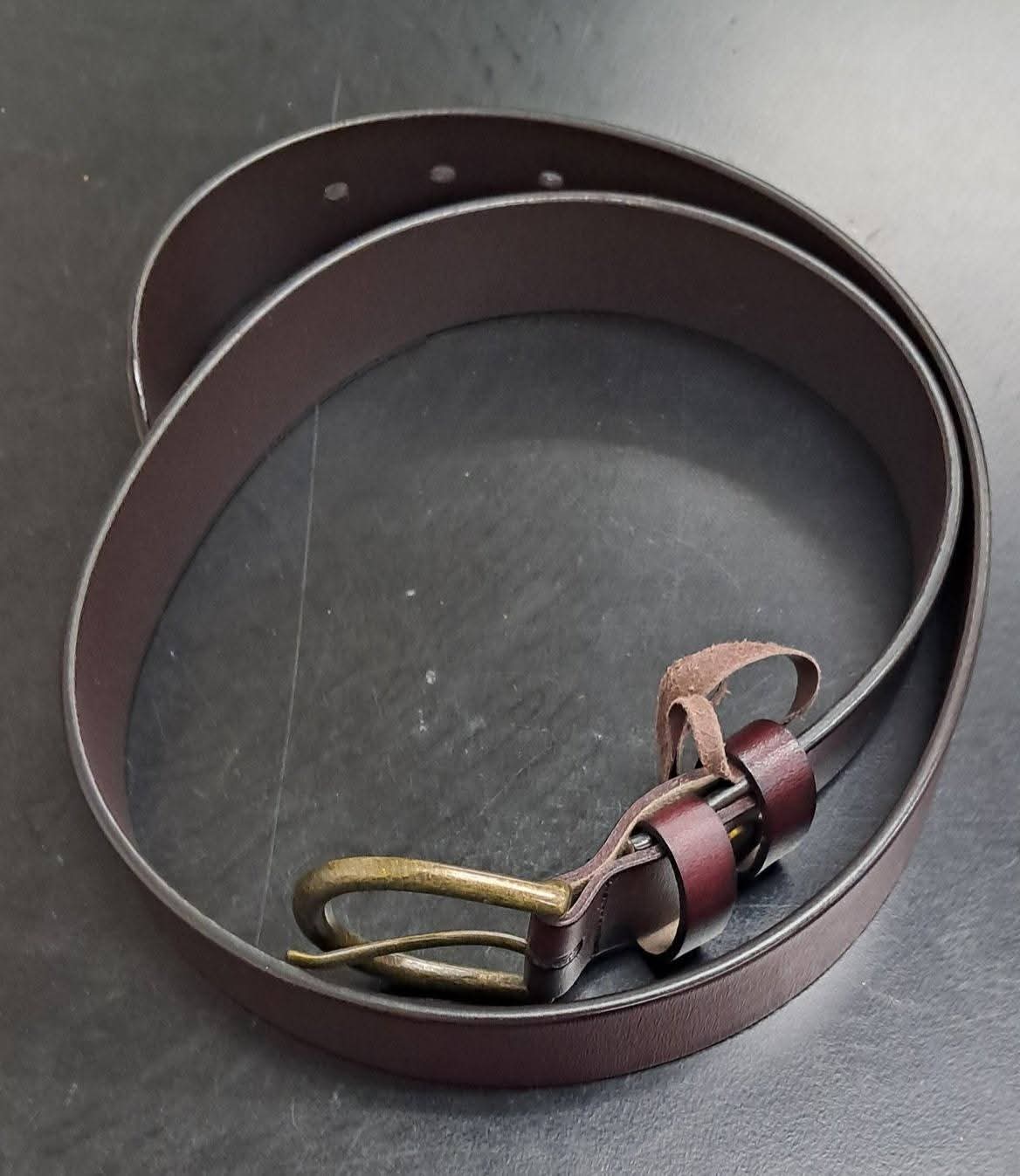 Men's Belt- Brown- Size 28-32 Waist