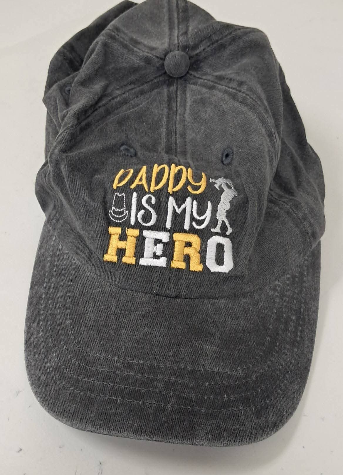 Daddy is My Hero Ball Cap