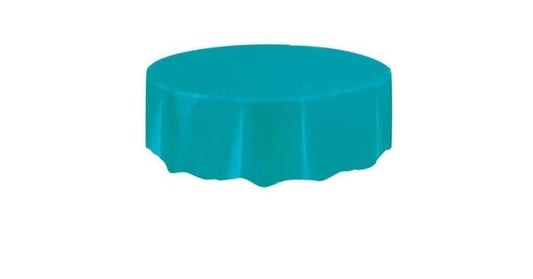 Round Tablecovers- Set of 6- Teal