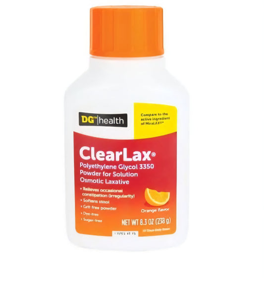 ClearLax Laxative Powder-Orange