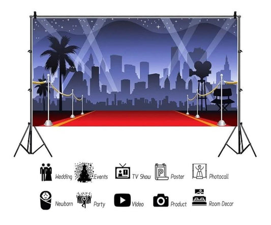 Red Carpet Backdrop