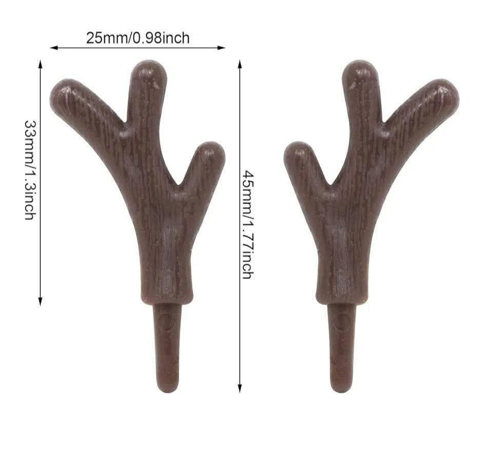 100 Piece Mini Antlers Embellishments