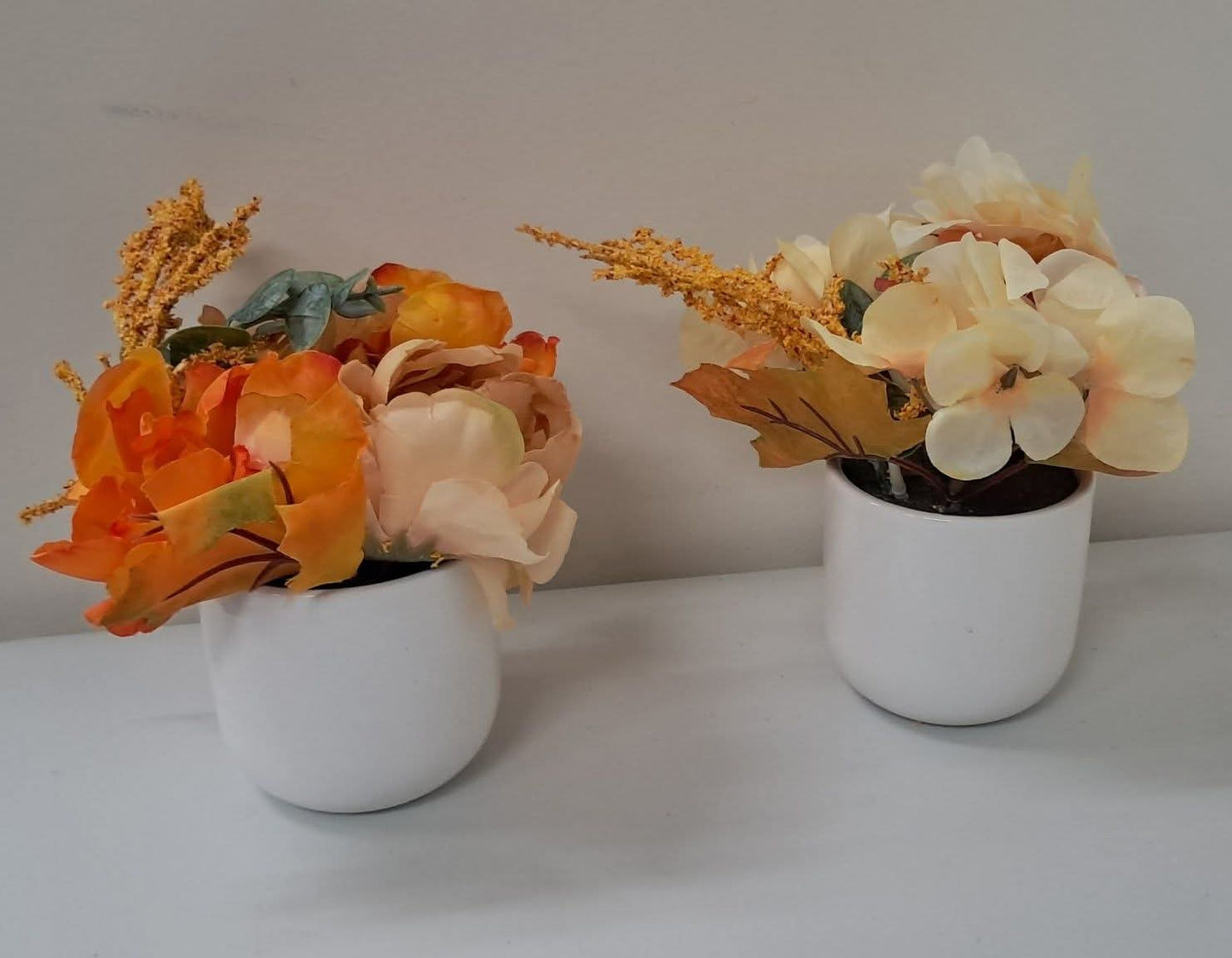 Set of 4 Artificial Fall Plants