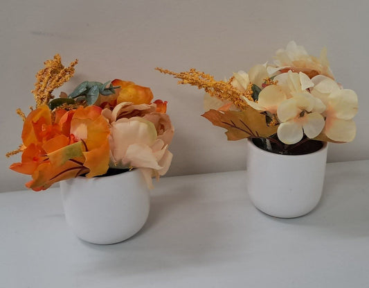 Set of 4 Artificial Fall Plants