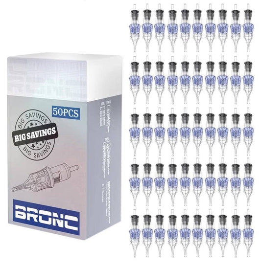 Bronc Professional Tattoo Cartridge Needles-50 pack