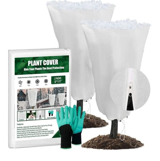 Plant Covers for Outdoor Plants- Reduce Freezing
