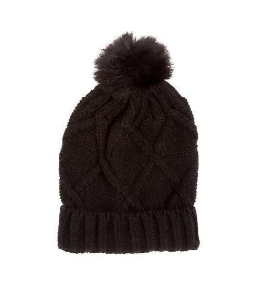 Ladies Pom Pom Beanie