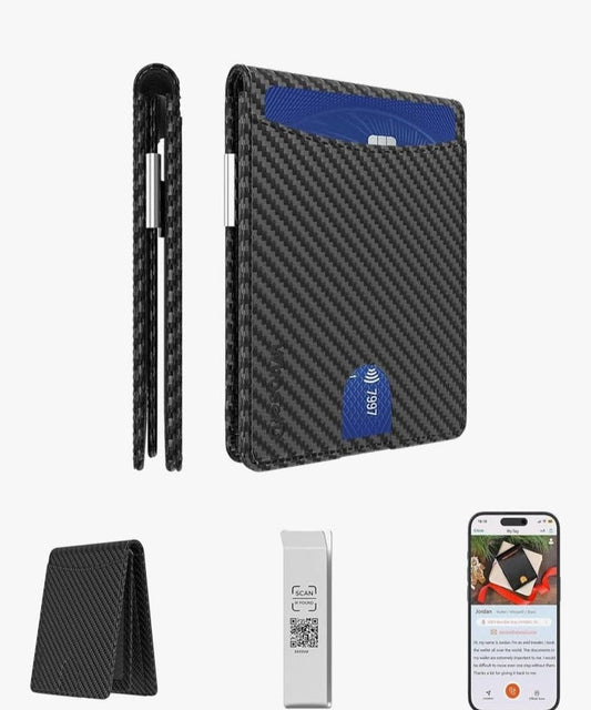 Men's Bi-fold Slim Wallet