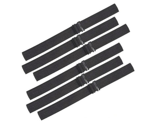 Black Elastic Bands for Wigs-6 count