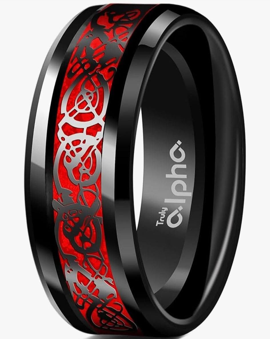 Men's Celtic Dragon Ring