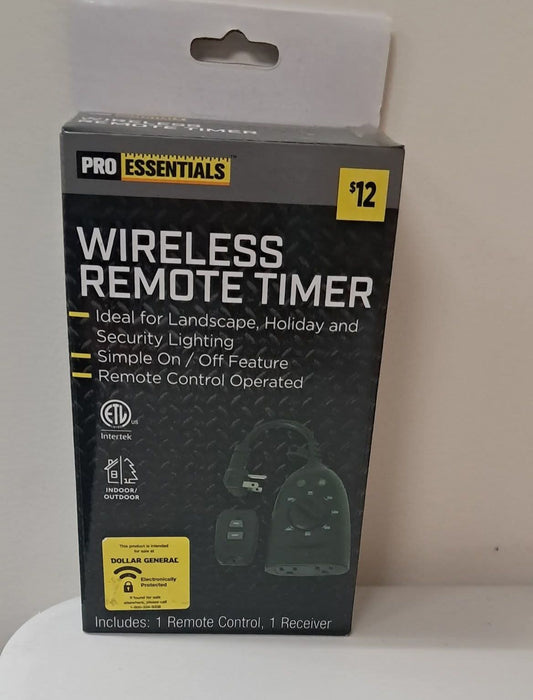 Wireless Remote Timer