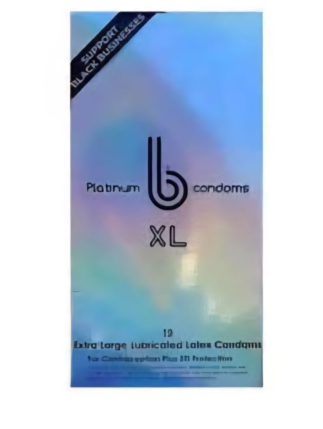 Platinum B XL Condoms