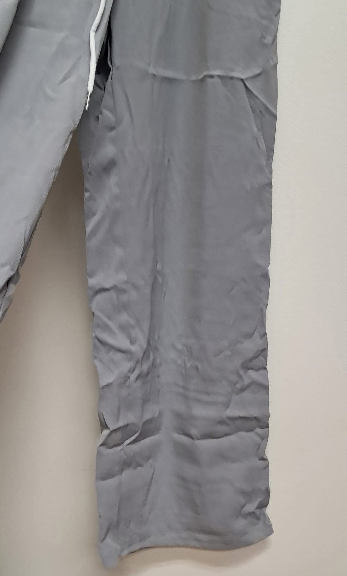 Women's Wide Leg Pants- Gray