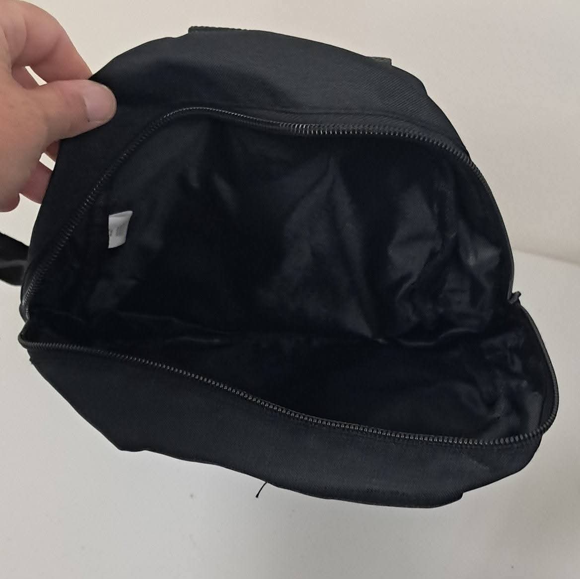 Mini Backpack- Set of 2 Black with Smiley