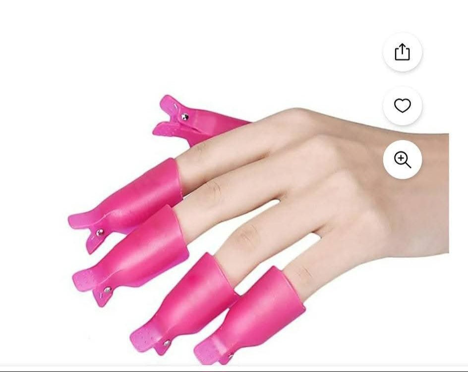Gel Polish Soak Off Clips