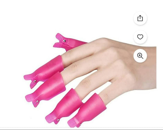 Gel Polish Soak Off Clips