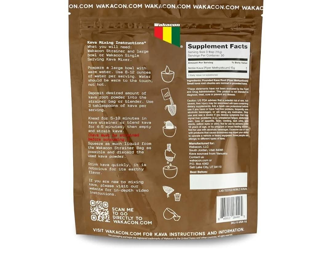 Vanuatu Waka Kava Powder