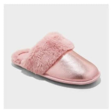 Women's Slip on Slippers- Pink