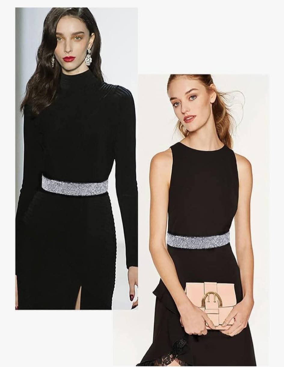 Women's Rhinestone Belt- Size Small