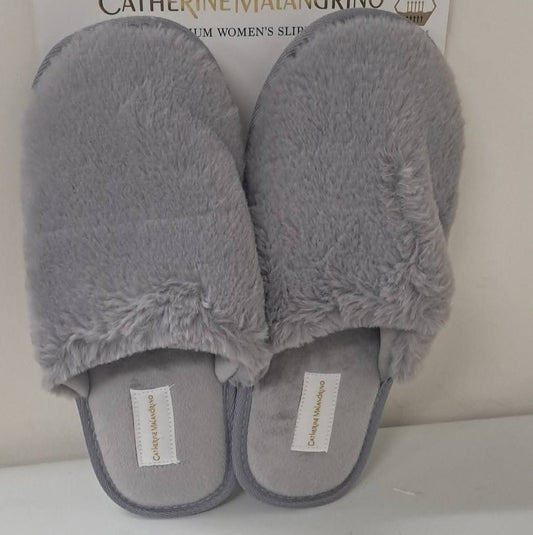 Women's Premium Slippers- Gray