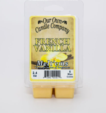French Vanilla Melt’ems Wax Melts Our Own Candle Company