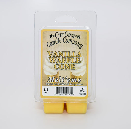 Vanilla Waffle Cone Melt’ems Wax Melts Our Own Candle Company