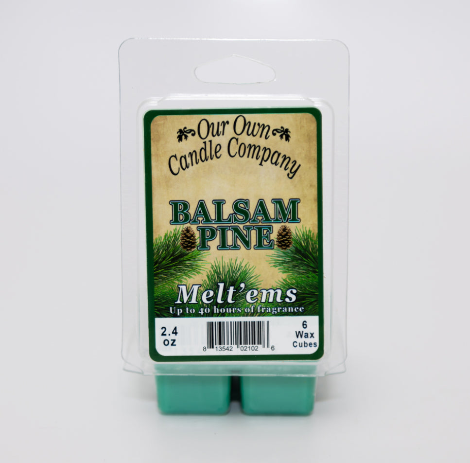 Balsam Pine Melt’ems Wax Melts Our Own Candle Company