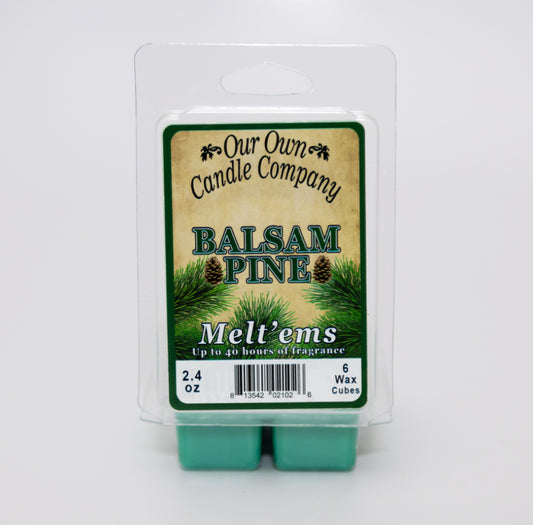 Balsam Pine Melt’ems Wax Melts Our Own Candle Company