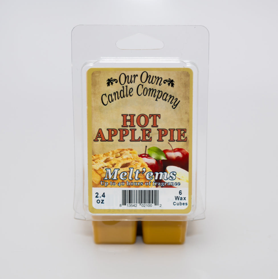 Hot Apple Pie Melt’ems Wax Melts Our Own Candle Company