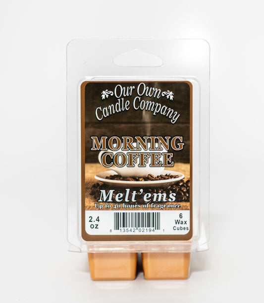 Morning Coffee Melt’ems Wax Melts Our Own Candle Company