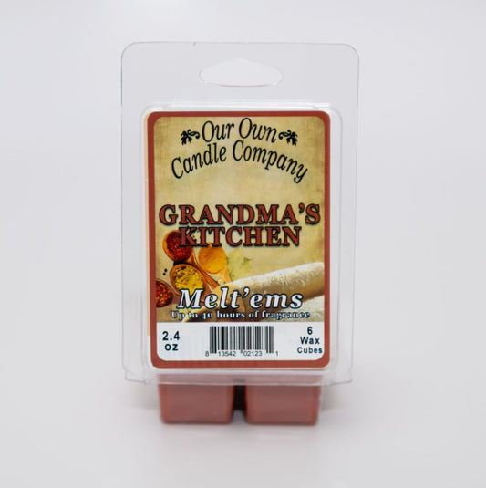 Grandma’s Kitchen Melt’ems Wax Melts Our Own Candle Company