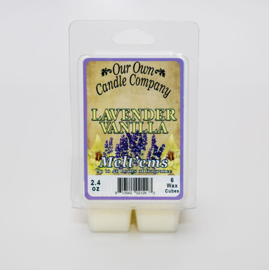 Lavender Vanilla Melt’ems Wax Melts Our Own Candle Company
