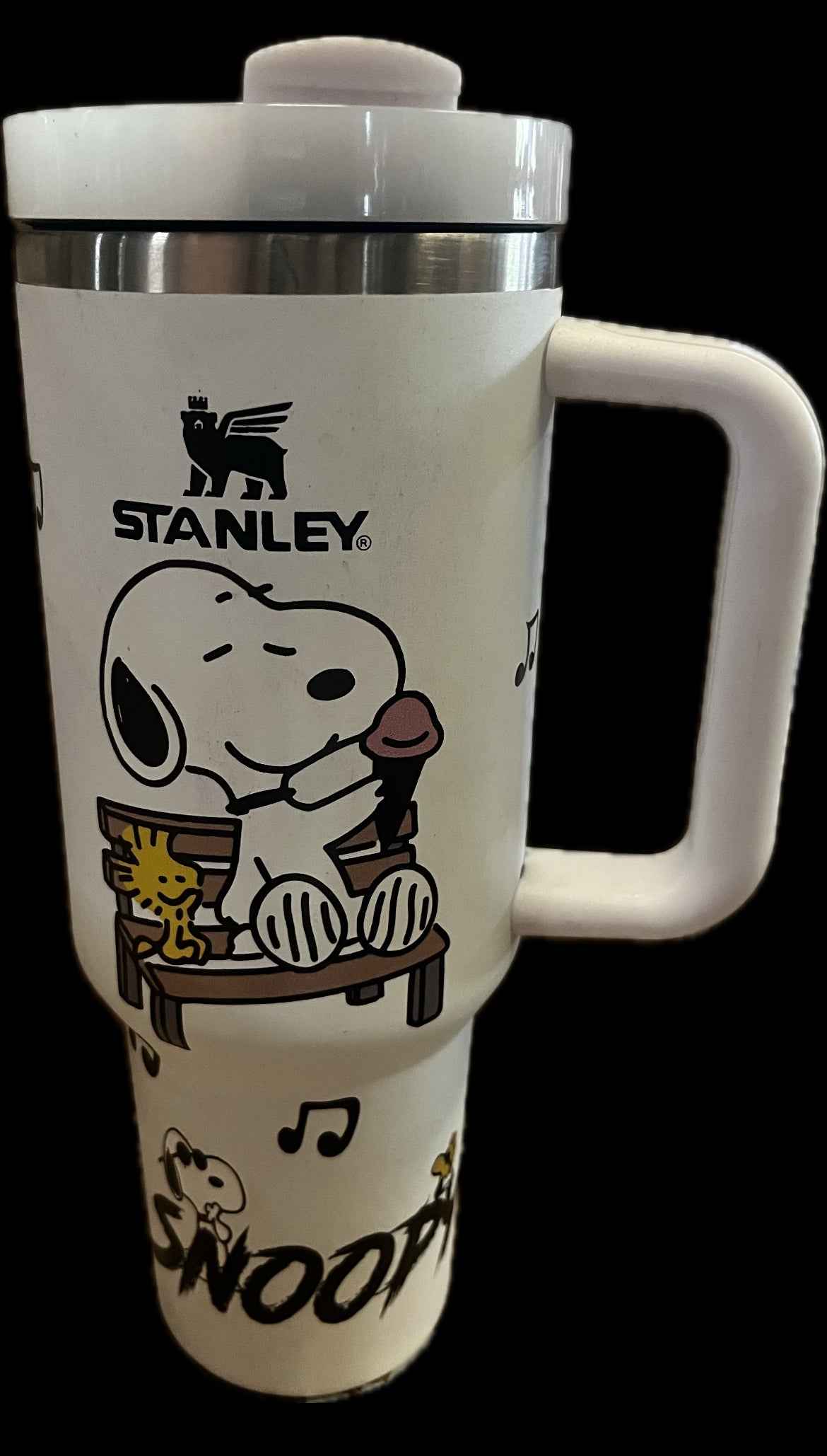Peanuts Snoopy Stanley Quencher H2.0 Flowstate 40 oz Tumbler