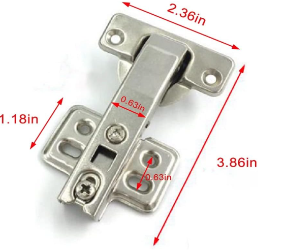 90 Degree Cabinet Door Hinges