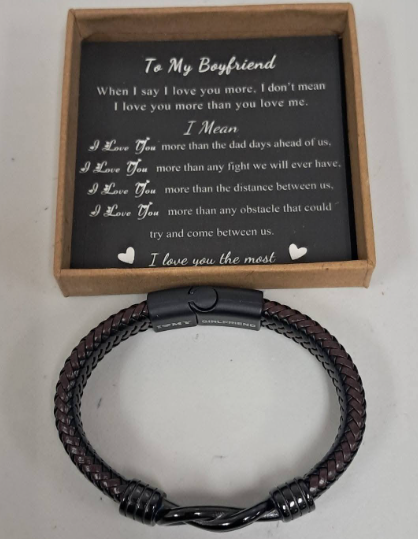To My Boyfriend Bracelet