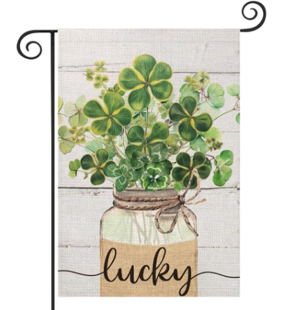 St. Patrick's Day Double Sided Flag