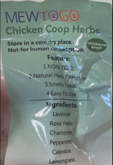 Nesting Herbs for Chicken Coop