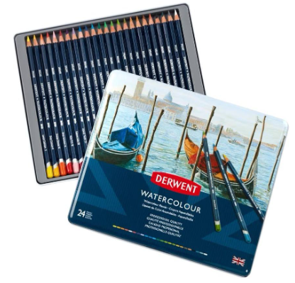 Watercolor Colored Pencils- 24 Count