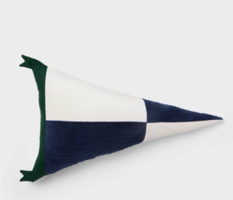 Triangle Decorative Corduroy Pillow
