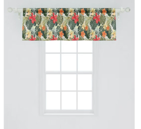 Hawaiian Window Valance