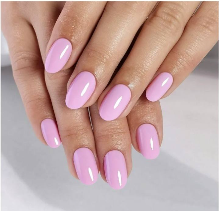 Gel Press on Nails-Pink