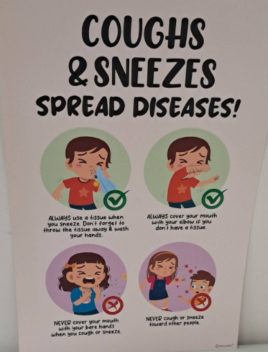 Decorably Set of 20 Health Posters for School