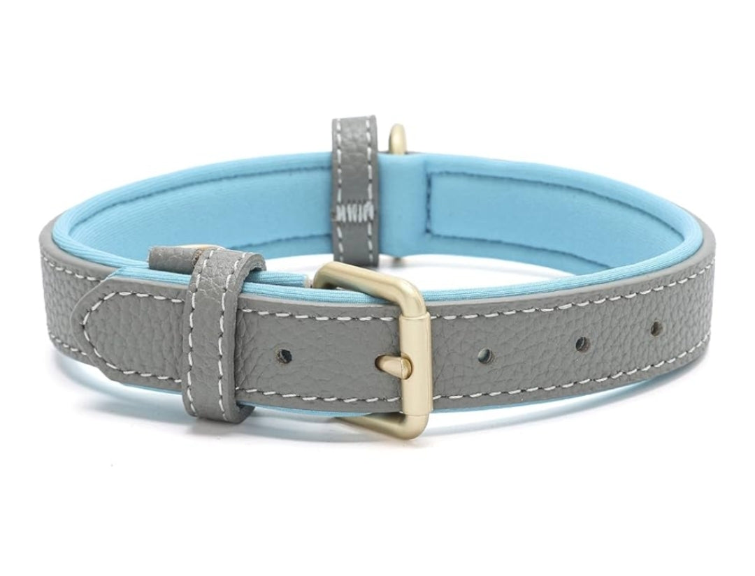 Leather Dog Collar for Small Dogs