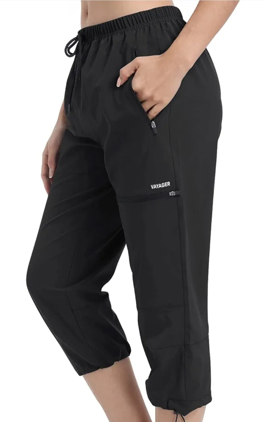 Women's Hiking Capri Pants- Navy